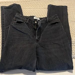 Abercrombie 30 Long black jeans